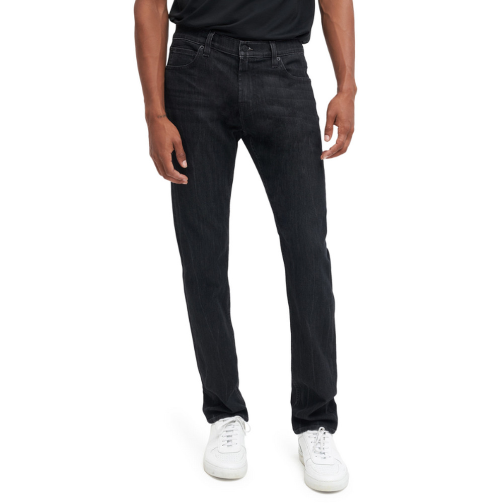 7 For All Mankind Airweft Slimmy Jeans Black Size 30 3944
